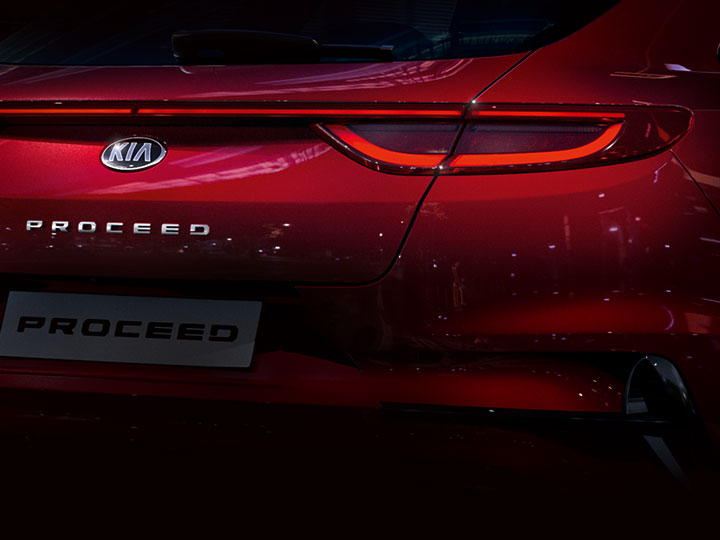 Kia Proceed rear closeup